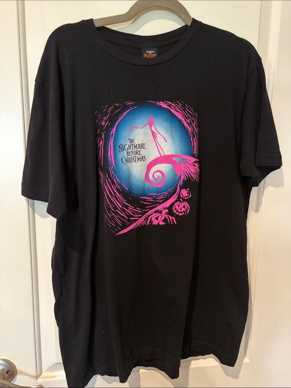 Nightmare Before Christmas Black Graphic Tee